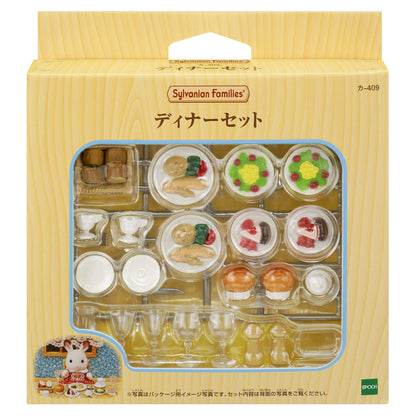 Epoch Sylvanian Families Furniture Dinner Set Ka-409 - Charming Miniature Decor- Japan Figure Store - #1 Bring To You The Best Japanese Goods