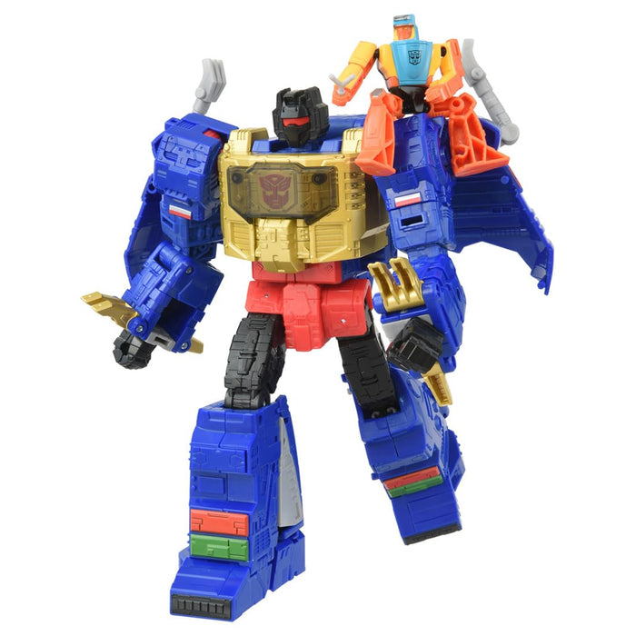 Takara Tomy T-Spark Transformers Aotp-09 Grimlock G2 & Wheelie Action Figures