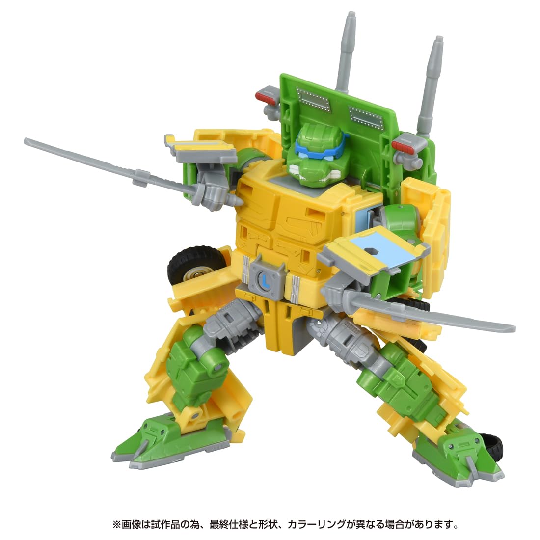 Takara Tomy T-Spark Transformers Ninja Turtles Party Wallop Action Figure