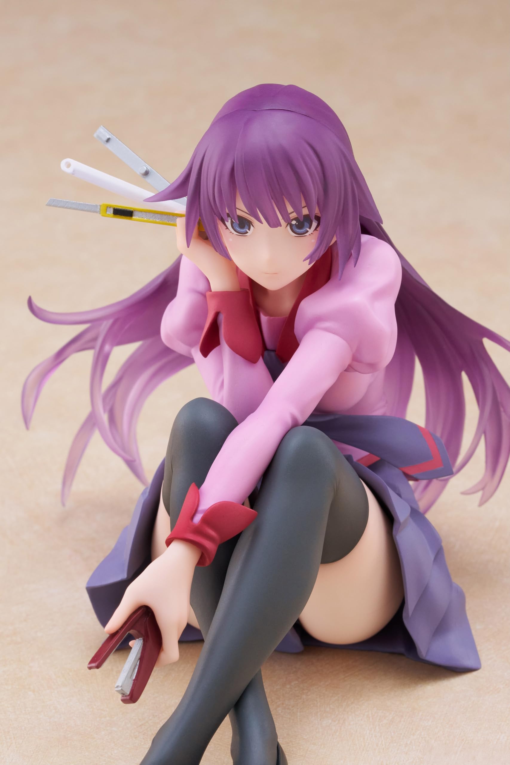 Taito Monogatari Series Tabletop Figure Senjougahara Hitagi Cute Display Collectible