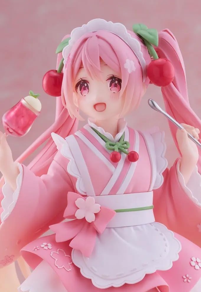 Taito Sakura Miku Coreful Figure Original Japanese Style Cafe Version Collectible- Japan Figure Store - #1 Bring To You The Best Japanese Goods