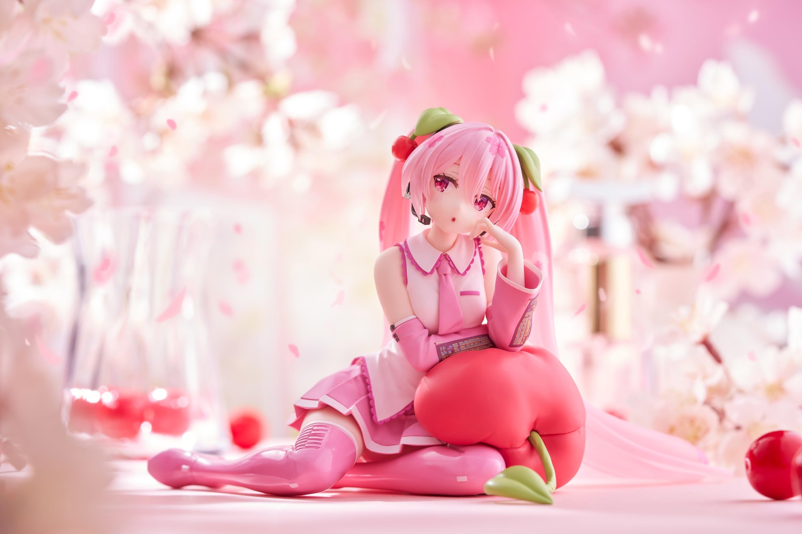 Taito Sakura Miku Cherry Cushion Ver Cute Tabletop Figure