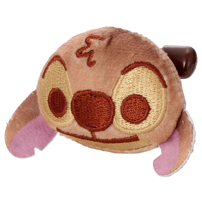 Takara Tomy Arts Disney Character Stitch Plush Badge 7cm Nui Pan Toy