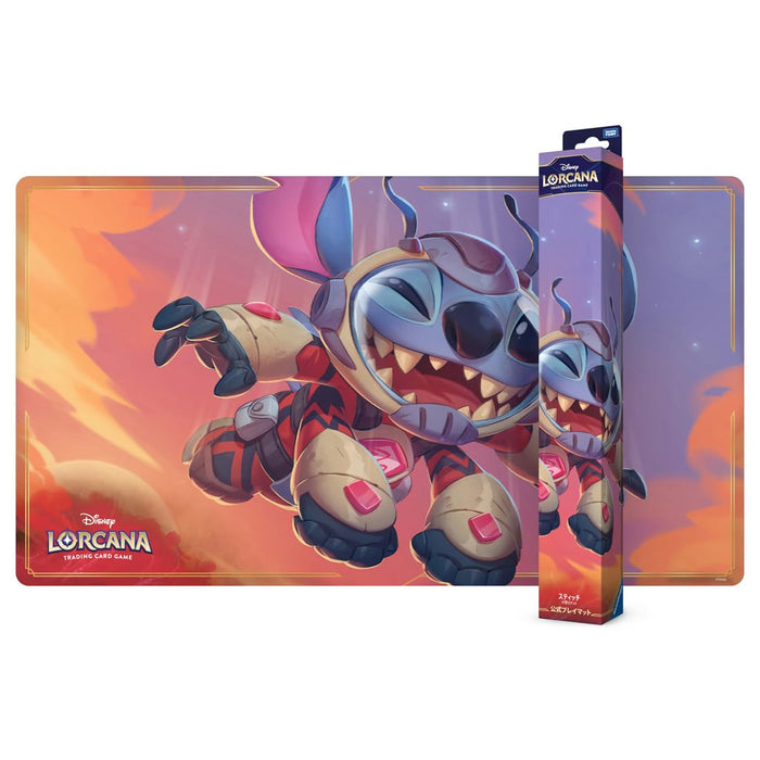 Takara Tomy Disney Lorcan Trading Card Game Playmat Stitch Small Rocket Japanese