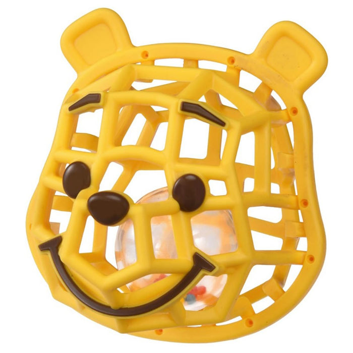 Takara Tomy Disney Winnie The Pooh Rolling Face Rattle Toy with Ball