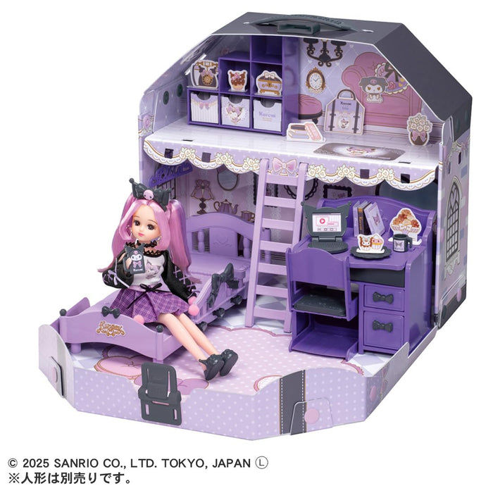 Takara Tomy Licca-Chan Kuromi Room Dress-Up Play Toy for Ages 3+- Japan Figure Store - #1 Bring To You The Best Japanese Goods