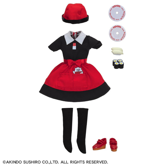 Takara Tomy Licca-Chan LW-12 Sushiro Dress Set for Ages 3+ Dress-Up Play