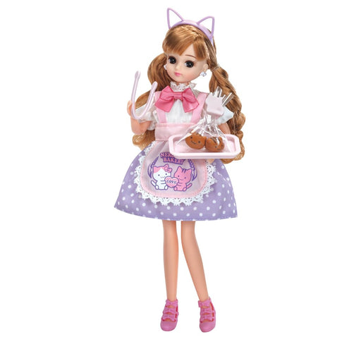 Takara Tomy Licca-Chan LW-13 Nekoneko Bakery Dress Set for Ages 3+