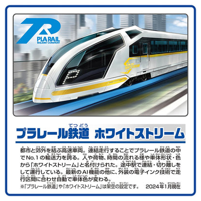 Takara Tomy Plarail S-20 White Stream Train Toy For Ages 3+- Japan Figure Store - #1 Bring To You The Best Japanese Goods