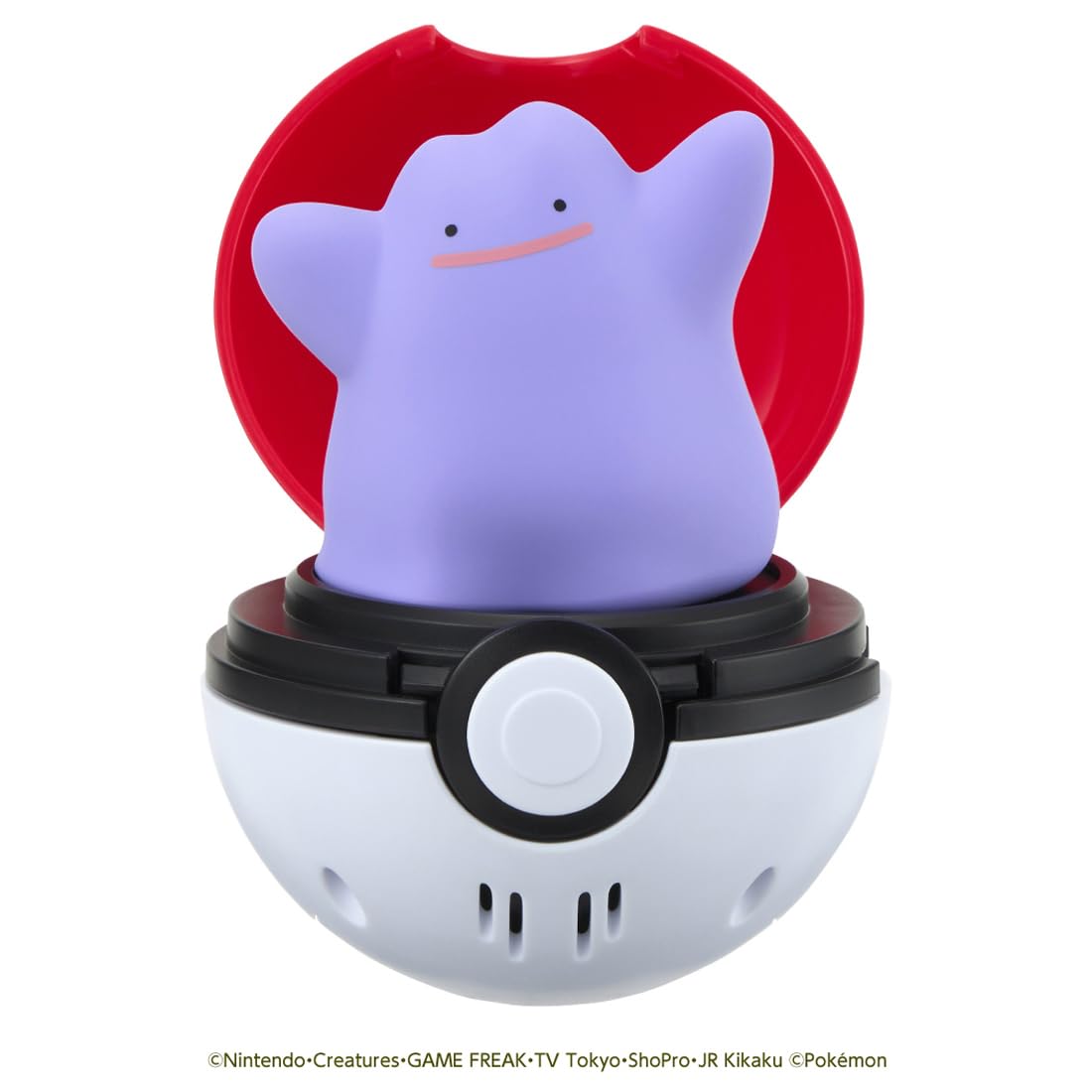 Peluche collectible Pyokopunyu Ditto de Takara Tomy Pokémon