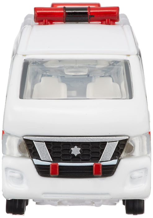 Takara Tomy Tomica No. 18 Nissan NV350 Caravan Ambulance Miniature Toy Car- Japan Figure Store - #1 Bring To You The Best Japanese Goods