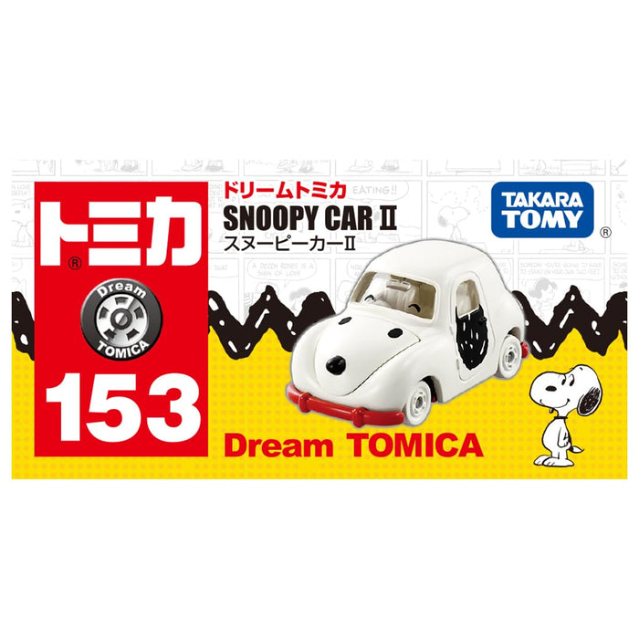 Takara Tomy Tomica Snoopy Car II Mini Toy No. 153 for Ages 3+- Japan Figure Store - #1 Bring To You The Best Japanese Goods