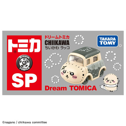 Takara Tomy Tomica Dream Mini Car Toy Chiikawa Sea Otter - Ages 3+- Japan Figure Store - #1 Bring To You The Best Japanese Goods