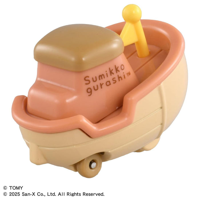 Takara Tomy Dream Tomica Sumikkogurashi Tonkatsu Boat Car Toy Ages 3+