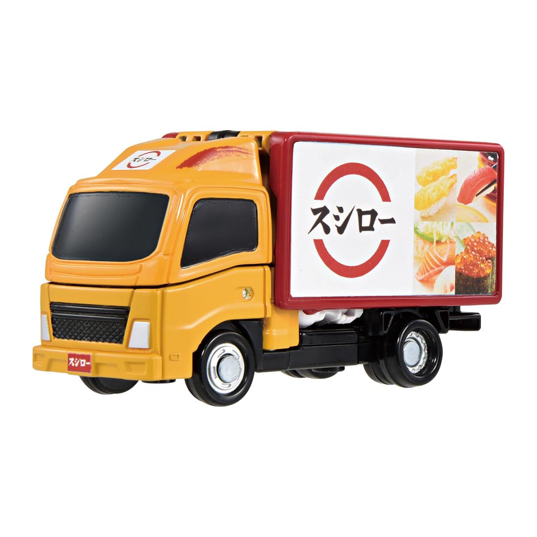 Takara Tomy Tomica Heroes JB12 Food Braver Sushiro Ad Truck Toy 921172- Japan Figure Store - #1 Bring To You The Best Japanese Goods