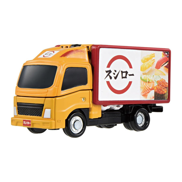 Takara Tomy Tomica Heroes JB12 Food Braver Sushiro Ad Truck Toy 921172- Japan Figure Store - #1 Bring To You The Best Japanese Goods