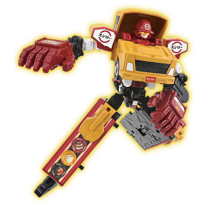 Takara Tomy Tomica Heroes JB12 Food Braver Sushiro Ad Truck Toy 921172- Japan Figure Store - #1 Bring To You The Best Japanese Goods