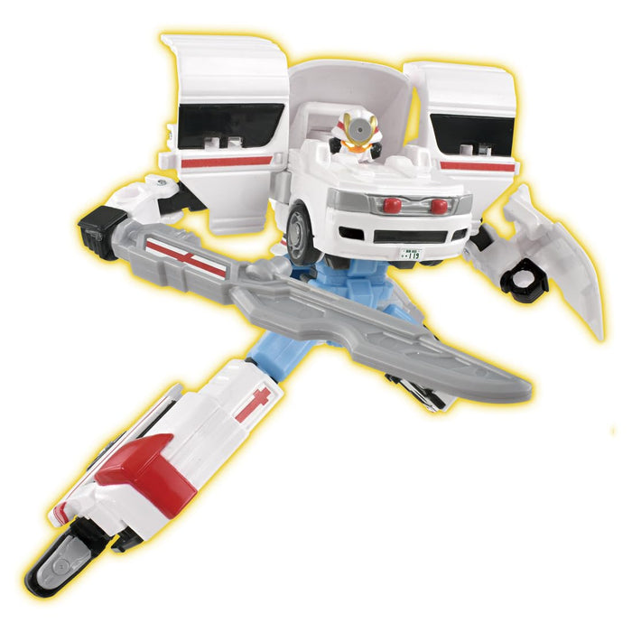 Takara Tomy Tomica Job Laborer Medibraver Toyota Himedic Ambulance Toy- Japan Figure Store - #1 Bring To You The Best Japanese Goods