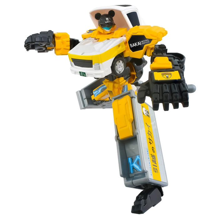 Takara Tomy Tomica Tjb08 Sakai Carry Braver Camion de déménagement jouet pour enfants de 3 ans et plus