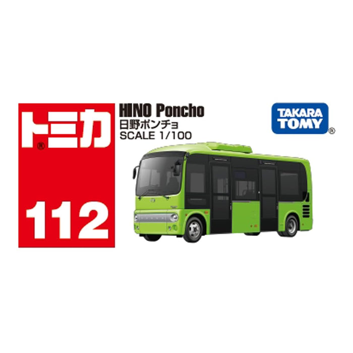Takara Tomy Tomica No. 112 Hino Poncho Miniature Car Toy Ages 3+ Boxed