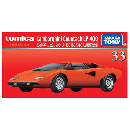 Takara Tomy Tomica Premium Lamborghini Countach LP 400 Miniature Car Toy Ages 6+- Japan Figure Store - #1 Bring To You The Best Japanese Goods
