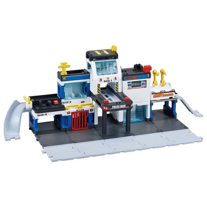Takara Tomy Tomica Police Base Toy with Mini Car For Ages 3 And Up- Japan Figure Store - #1 Bring To You The Best Japanese Goods