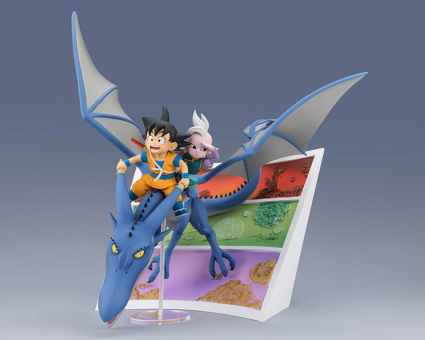 Tamashii Nations Dragon Ball Daima Son Goku &amp; Supreme Kai Mini Figuarts ZERO