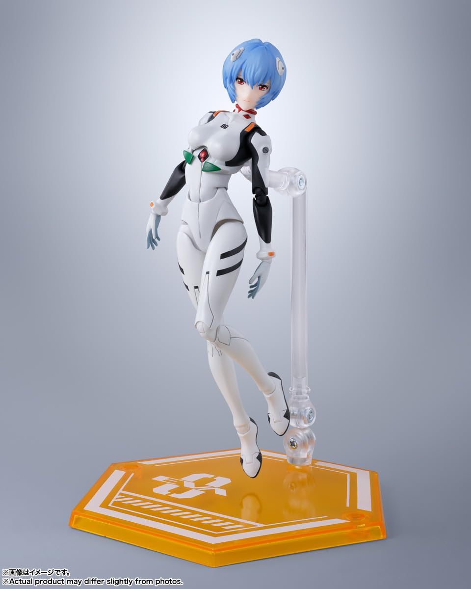 Tamashii Nations SH Figuarts Rei Ayanami 135mm PVC ABS Movable Figure Evangelion