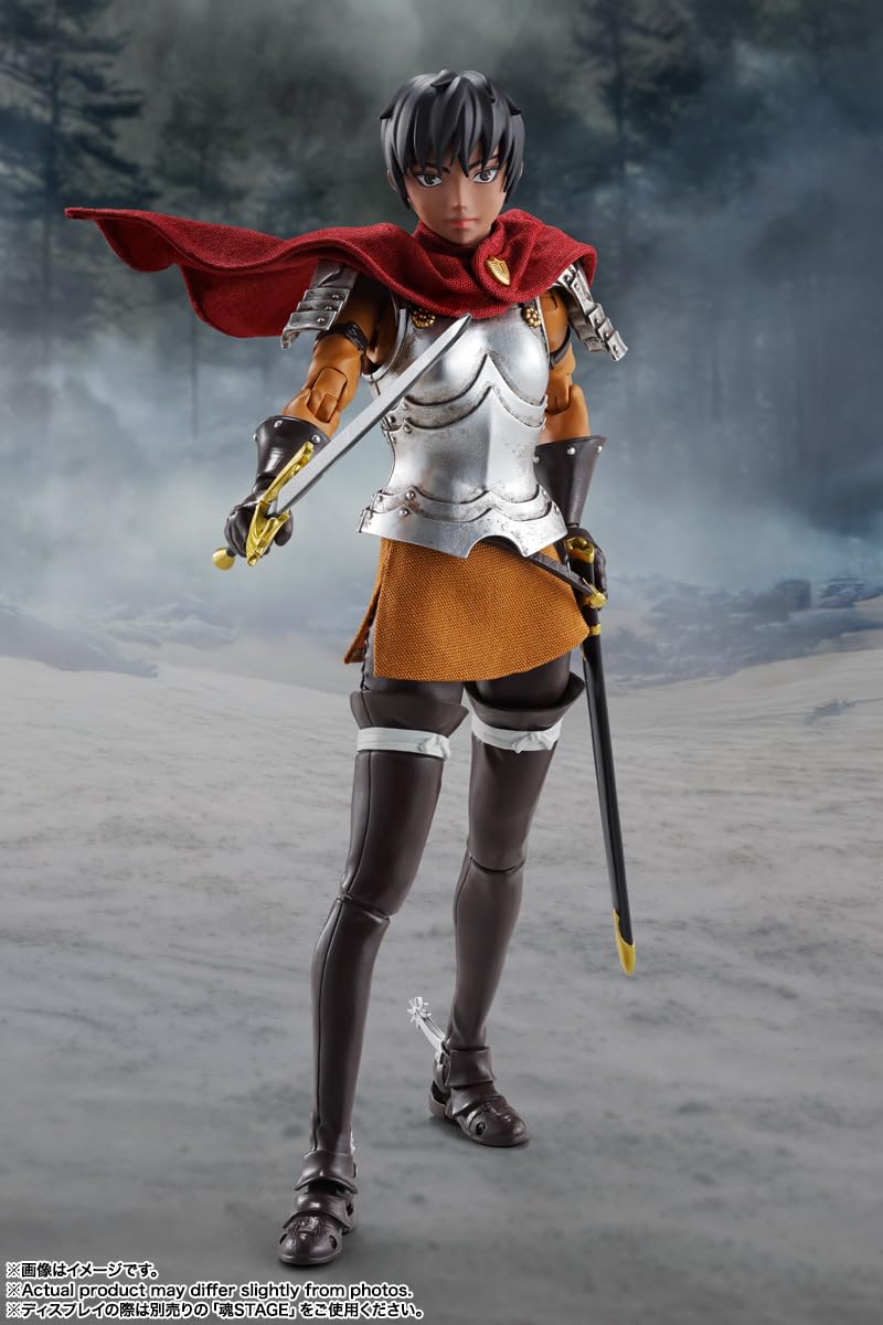 Tamashii Nations SHFiguarts Berserk Casca 145mm Movable Figure PVC Fabric