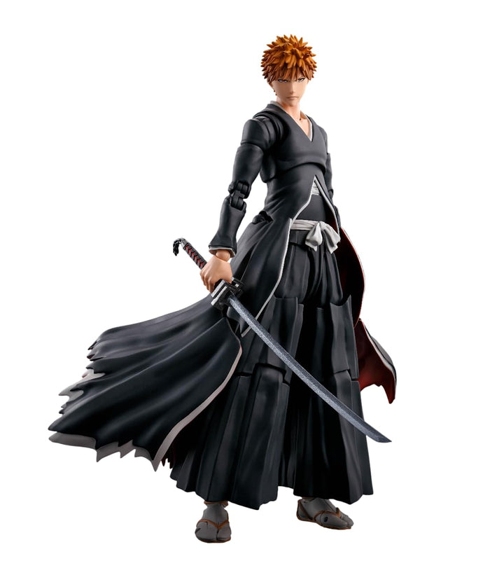 Tamashii Nations SHFiguarts Bleach Ichigo Kurosaki 155mm Movable Figure- Japan Figure Store - #1 Bring To You The Best Japanese Goods