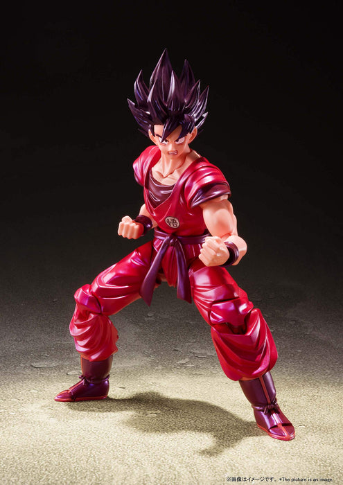 Tamashii Nations SHFiguarts Dragon Ball Son Goku Kaio-Ken 140mm Movable Figure