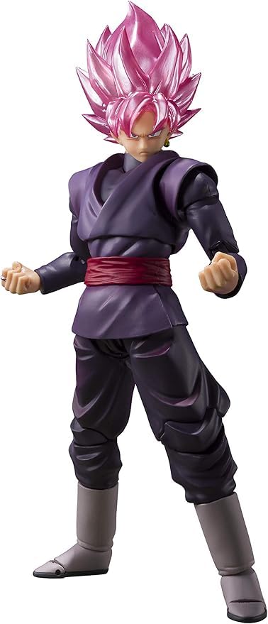 Tamashii Nations Dragon Ball Super Goku Black Super Saiyan Rose Figure 140mm