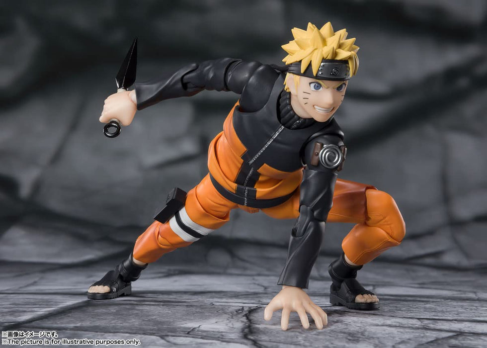 Tamashii Nations SHF Naruto Shippuden Uzumaki Naruto 145mm Action Figure