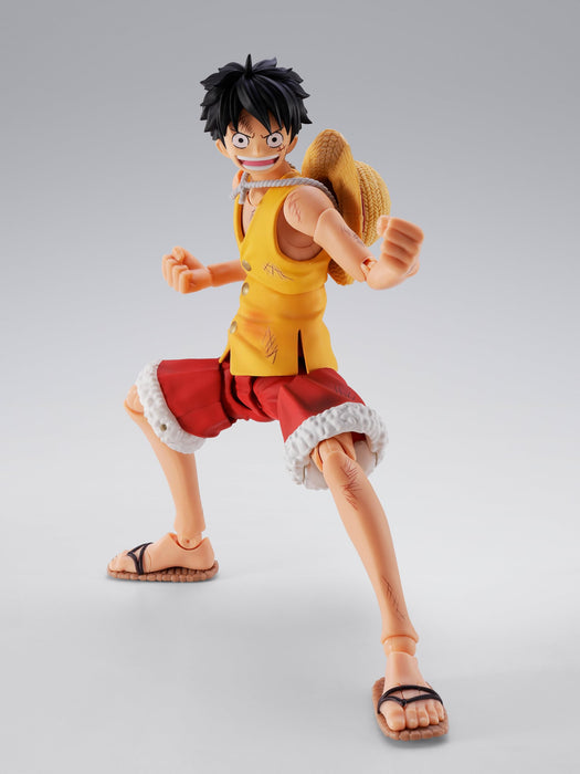 Tamashii Nations S.H.Figuarts One Piece Luffy Marineford Battle 145mm Figure