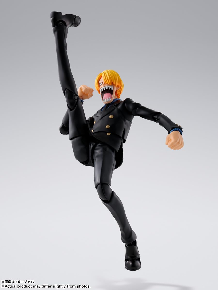 Tamashii Nations SHFiguarts One Piece Sanji 155mm Movable Figure Dawn Adventure