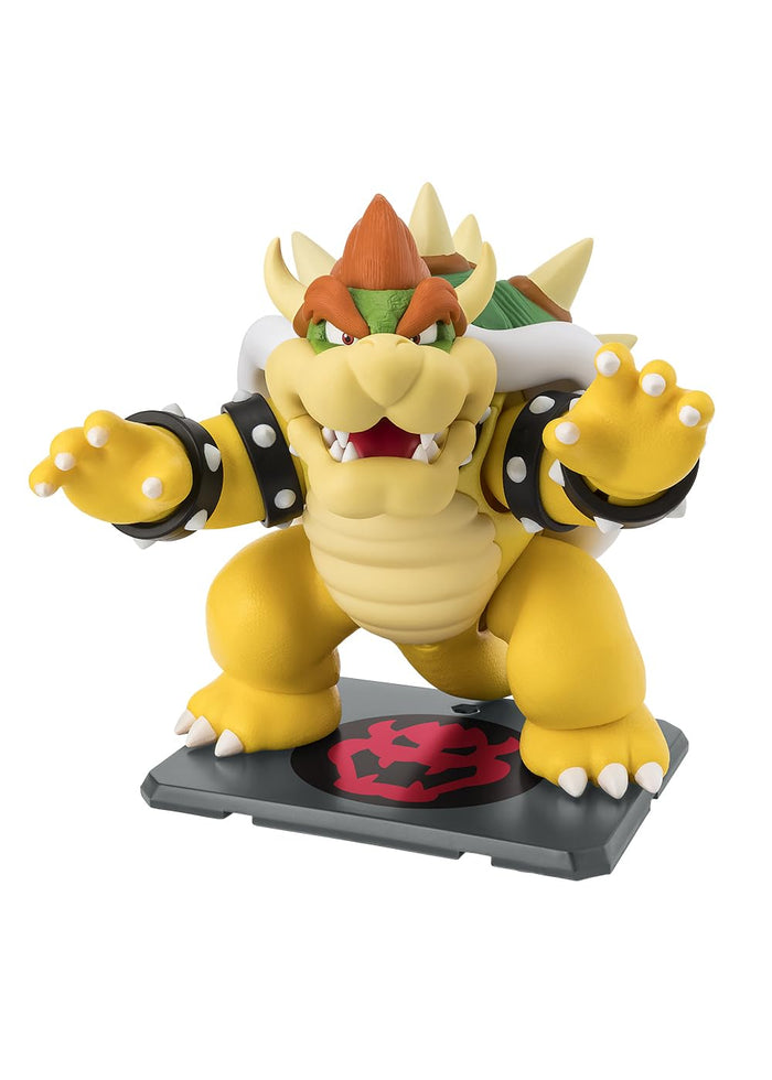 Tamashii Nations SH Figuarts Super Mario Bowser 130mm PVC Movable Figure