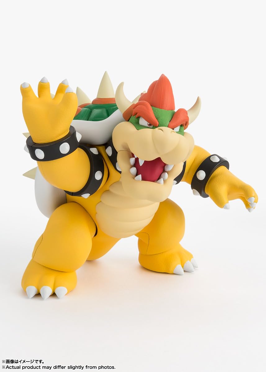 Tamashii Nations SH Figuarts Super Mario Bowser 130mm PVC Movable Figure