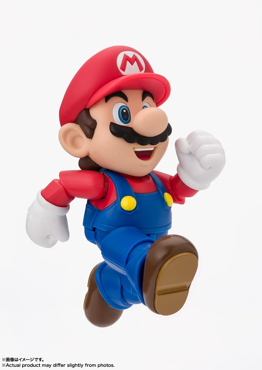 Tamashii Nations SHFiguarts Super Mario 100mm Movable ABS PVC Figure