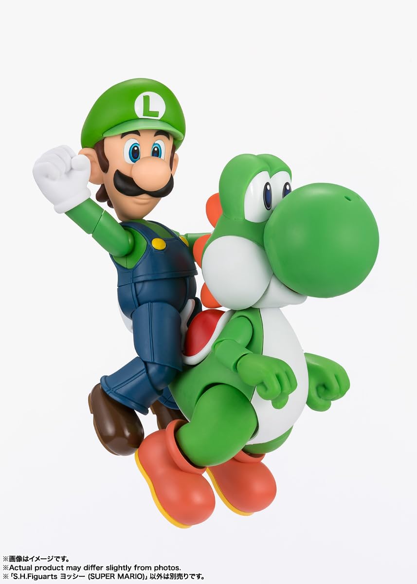 Tamashii Nations Super Mario Yoshi 110mm Movable Figure ABS PVC SHFiguarts