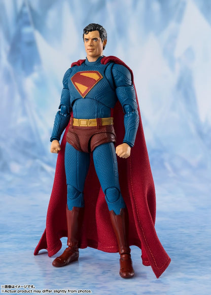 Tamashii Nations SHFiguarts Superman 165mm PVC ABS Cloth Painted Movable Figure