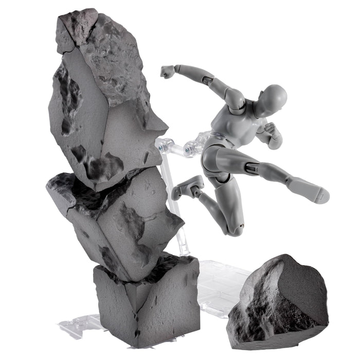 Tamashii Nations Tamashii Effect Concrete Crash 165mm ABS Painted Figure Parts