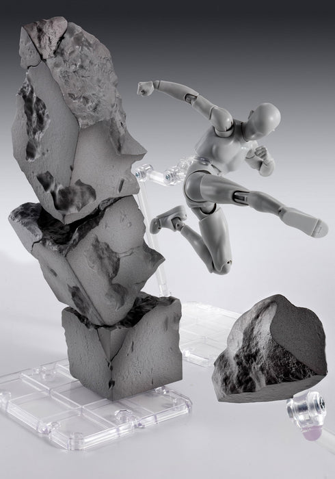 Tamashii Nations Tamashii Effect Concrete Crash 165mm ABS Painted Figure Parts