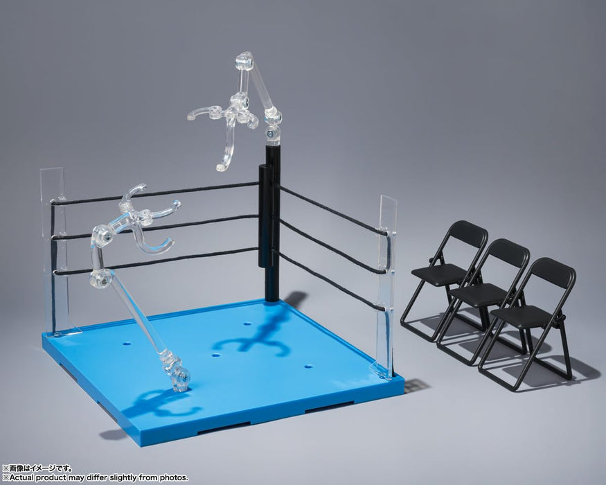 Bandai Spirits Tamashii Stage Act Ring Set with Folding Chair Neutral- Japan Figure Store - #1 Bring To You The Best Japanese Goods