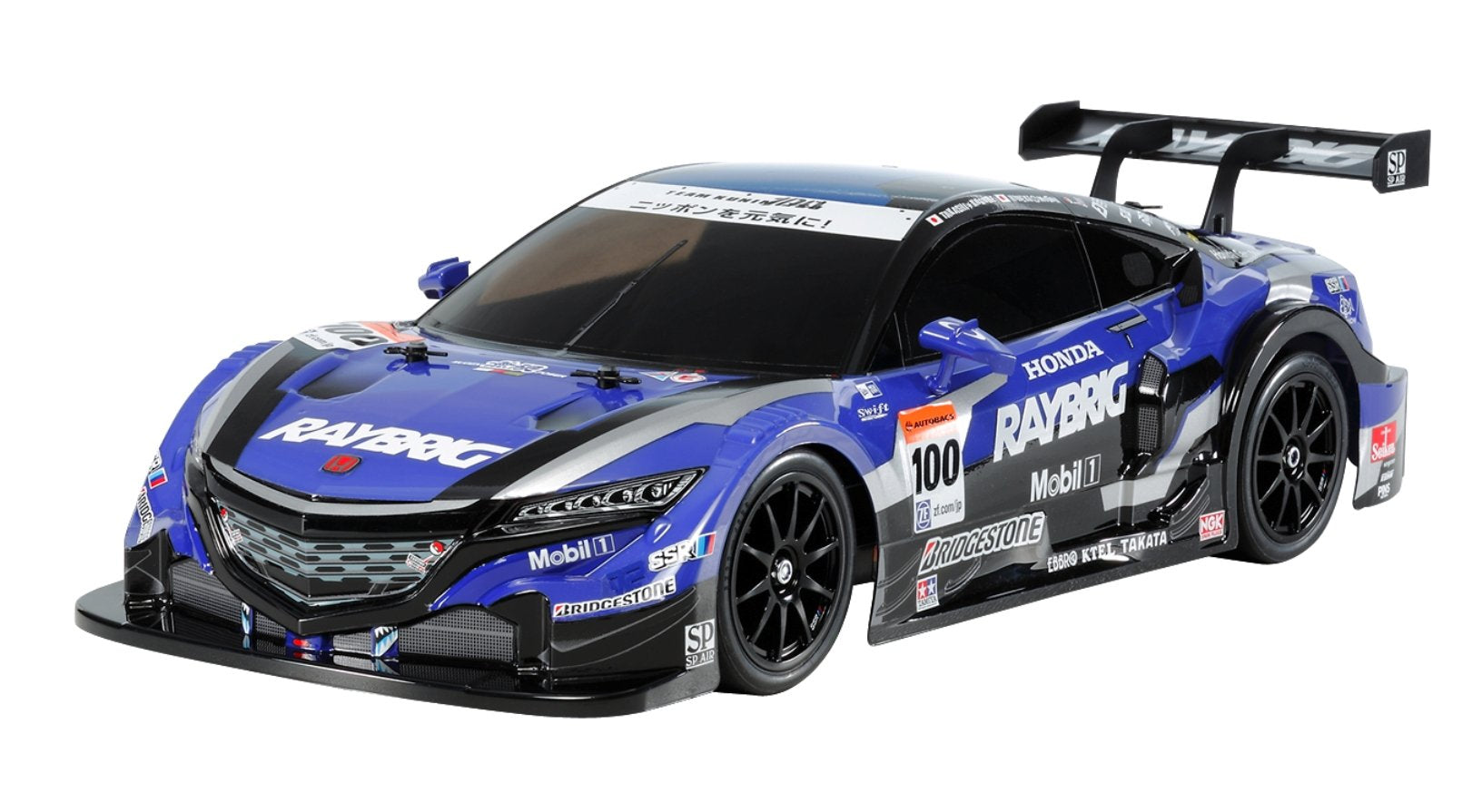 Tamiya 1/10 Raybrig NSX Concept-GT TT-02 Electric RC Car On-Road- Japan Figure Store - #1 Bring To You The Best Japanese Goods