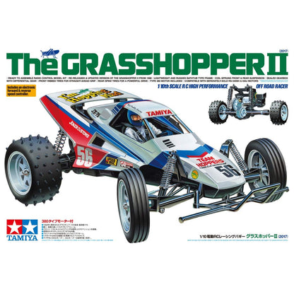 Tamiya Grasshopper II (2017) 1/10 Electric RC Off-Road Car Series No.643- Japan Figure Store - #1 Bring To You The Best Japanese Goods