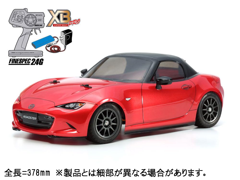 Tamiya 1/10 R/C Mazda Roadster M-05 Chassis Pre-Painted Complete Model