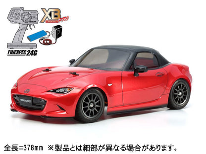 Tamiya 1/10 R/C Mazda Roadster M-05 Chassis Pre-Painted Complete Model