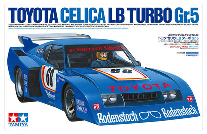 Tamiya 1/20 Grand Prix Toyota Celica LB Turbo Gr.5 Plastic Model 20072- Japan Figure Store - #1 Bring To You The Best Japanese Goods