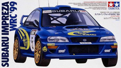 Tamiya 1/24 Subaru Impreza WRC 1999 Plastic Model - Sports Car Series 218- Japan Figure Store - #1 Bring To You The Best Japanese Goods