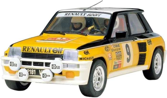 Tamiya Renault 5 Turbo Rally, modèle réduit à l'échelle 1/24, série de voitures de sport 24027